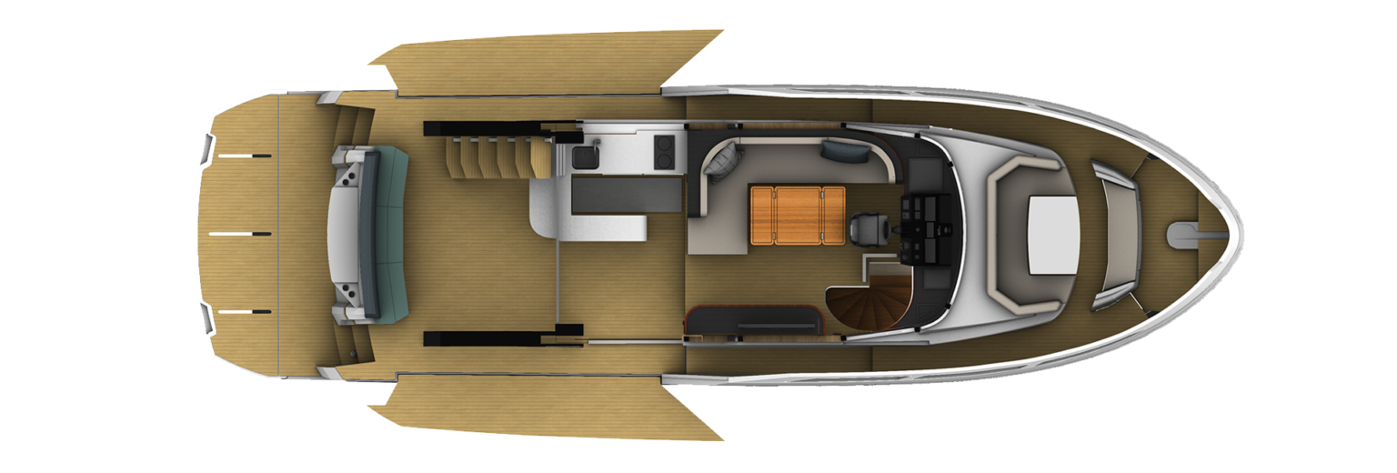 Planta do barco OKEAN 52